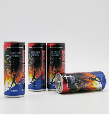 It is the low carbonated energy drink which contains red ginseng extract.